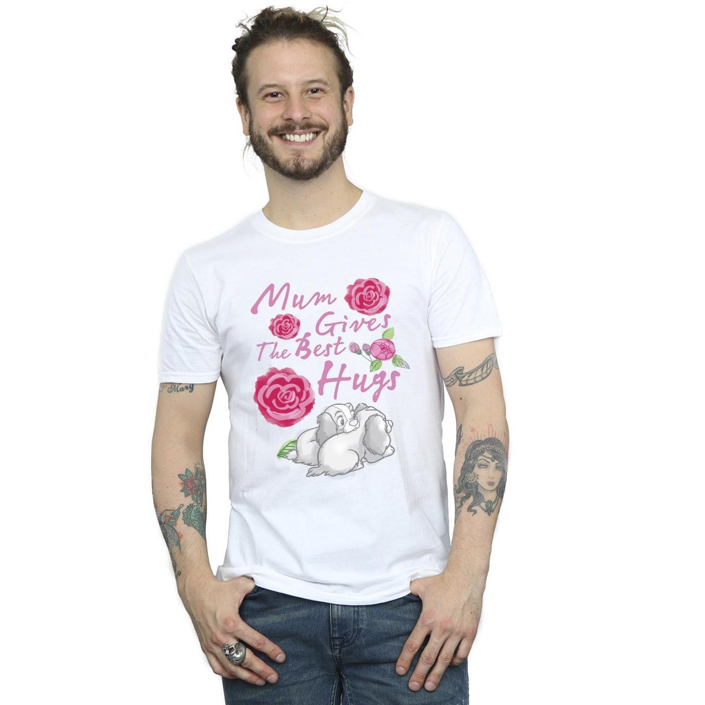 Disney Lady And The Tramp Mum Hugs T-Shirt  