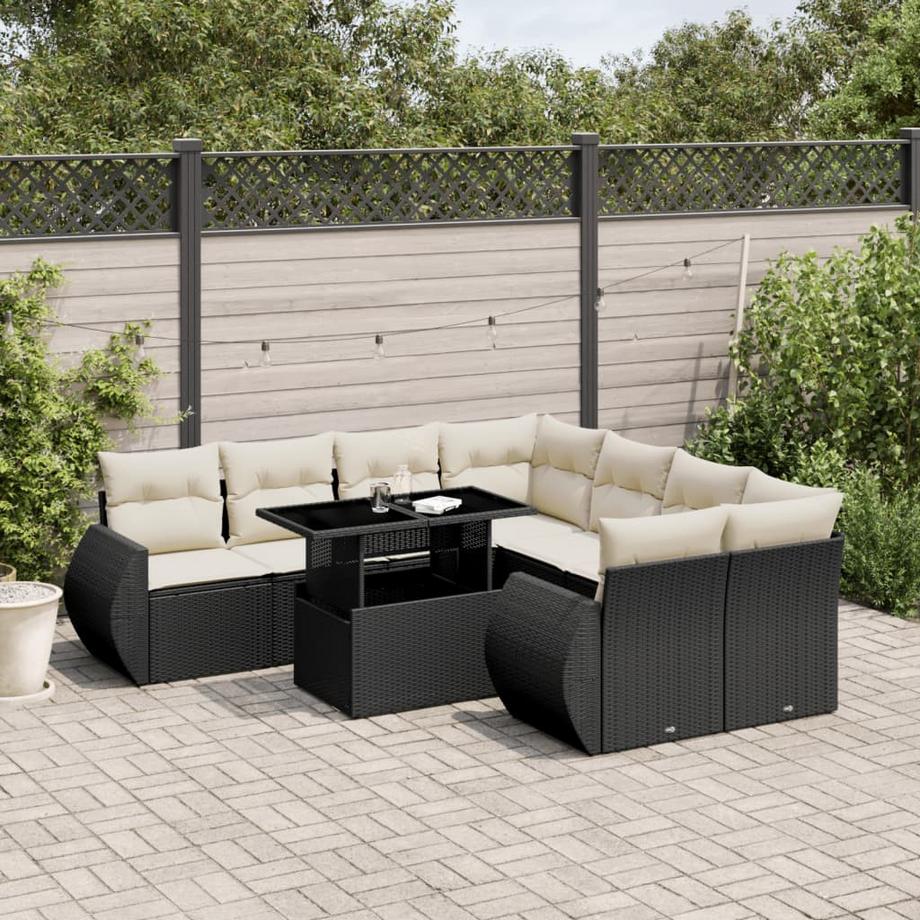 VidaXL Garten sofagarnitur poly-rattan  