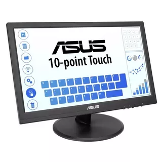 ASUS  VT168HR écran plat de PC 39,6 cm (15.6") 1366 x 768 pixels WXGA LED Écran tactile Noir 