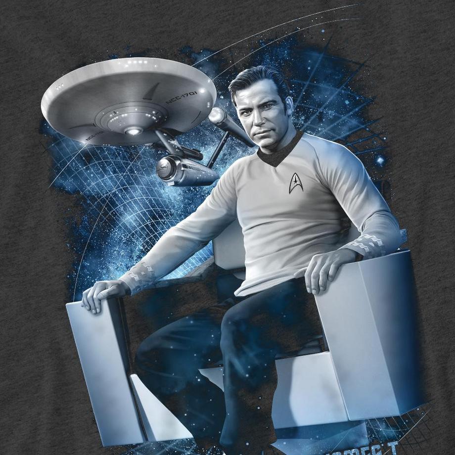 Star Trek T-shirt Captain's Chair  