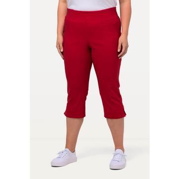 Pantaloni Capri di bengalina, estremamente elasticizzati e quasi ingualcibili, con cintura elastica