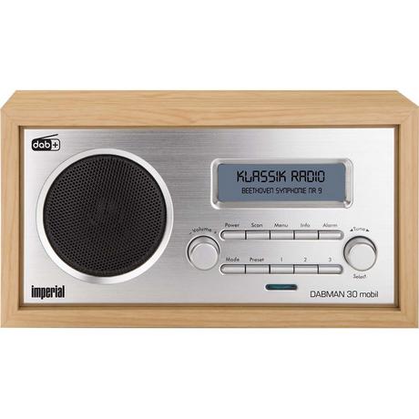 Imperial  Mobiles DAB+/FM Radio Holz DABMAN 30 