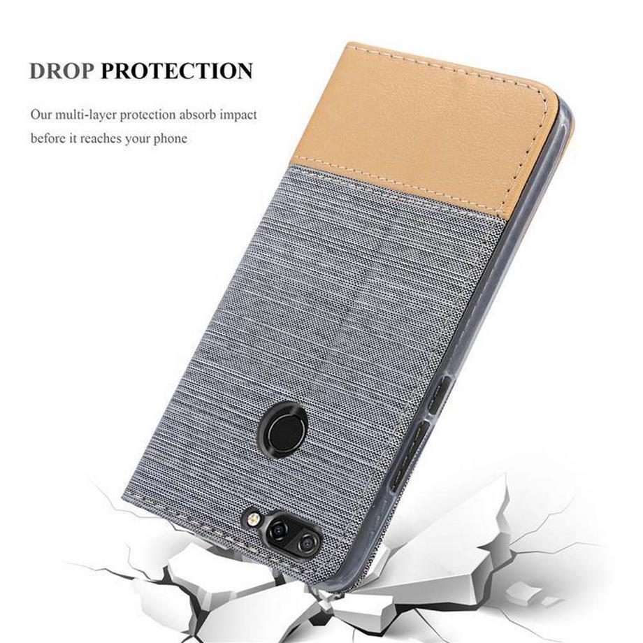 Cadorabo  Hülle für ZTE Blade V9 Magnetverschluss, Kartenfach 