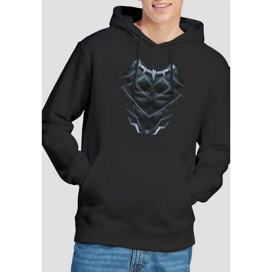 Black Panther Sweat à Capuche Imprimé  