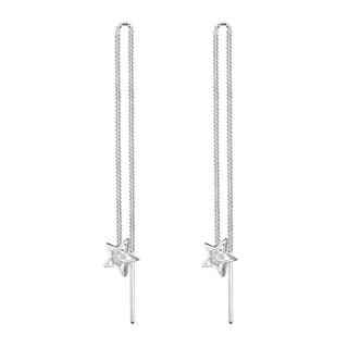 Elli  Ohrringe Sterne Astro Kette Kristalle 