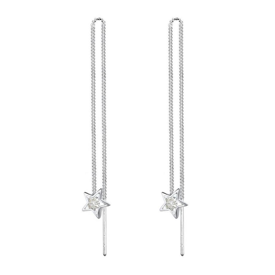 Ohrringe Sterne Astro Kette Kristalle