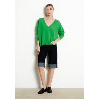 Studio Cashmere8 RIA 3 Oversize Pullover tiefer V-Ausschnitt  