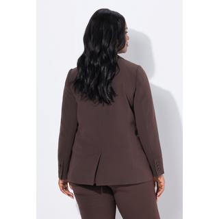 Ulla Popken Blazer Collo Revers Tasche con Patta Chiusura Bottone  