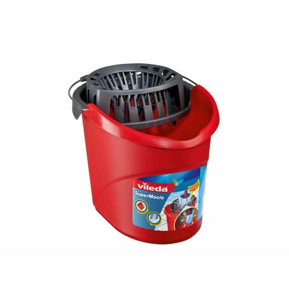 vileda  VILEDA SECCHIO PER MOP SUPERMOCIO 15 L, ROSSO 