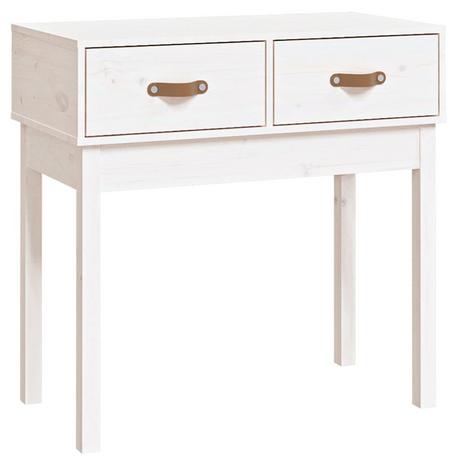 VidaXL Table console bois de pin  