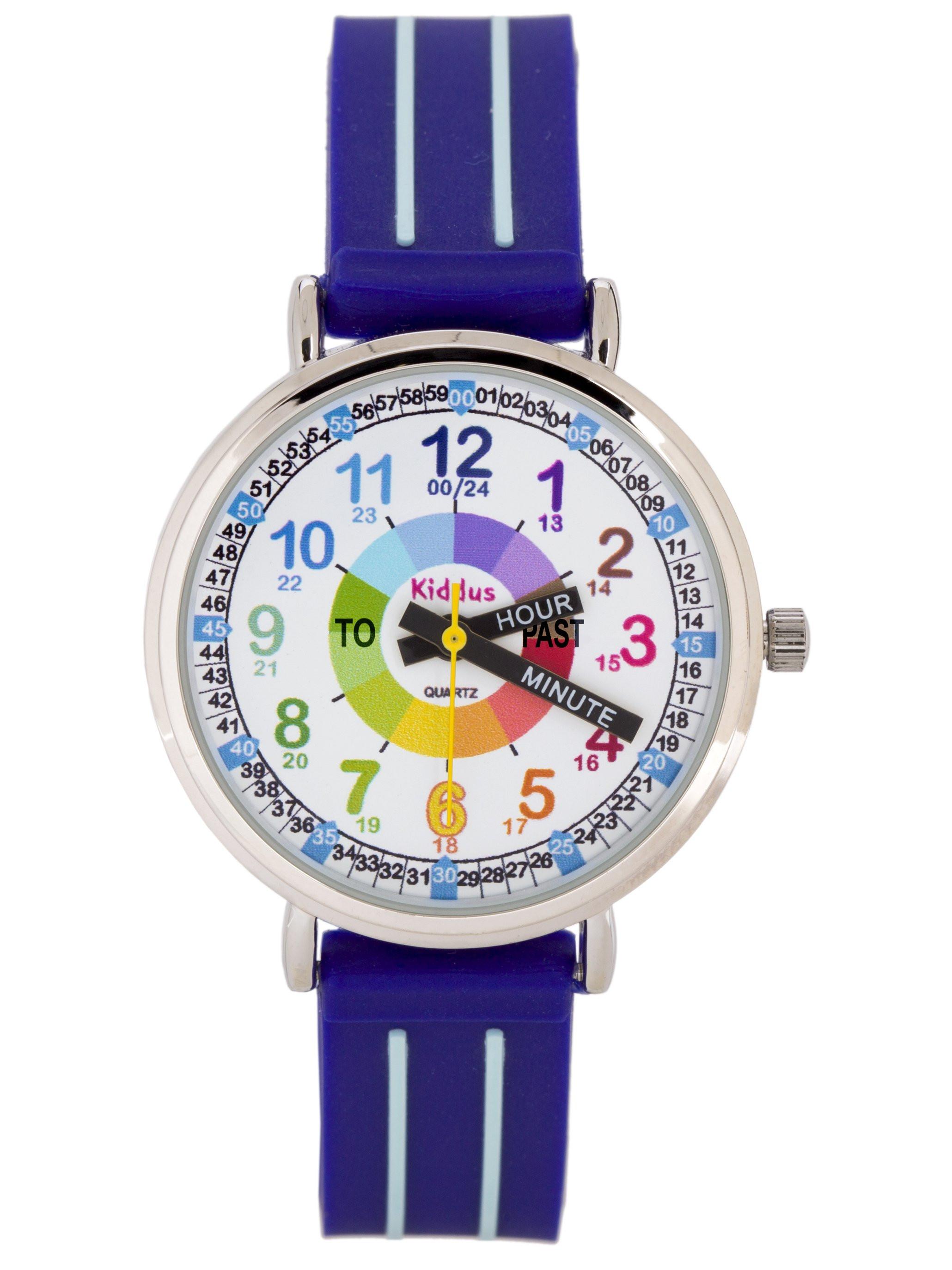 Kiddus  Time Teacher Blue (Englisch)  Kinderuhr 