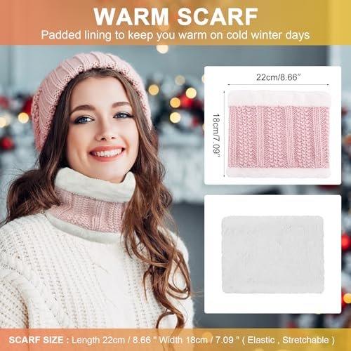 Only-bags.store Gestricktes 5-in-1 Mütze Schal Handschuh Set  