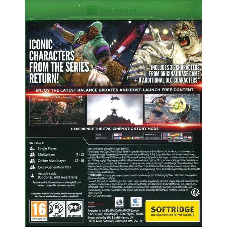 NAMCO BANDAI  Tekken 7 - Legendary Edition (Code in a Box) 