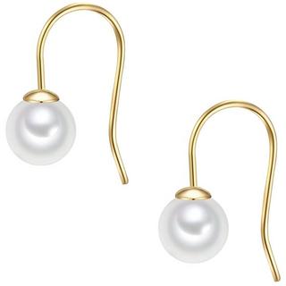 Trilani  Femme Boucles d'oreille en perle 