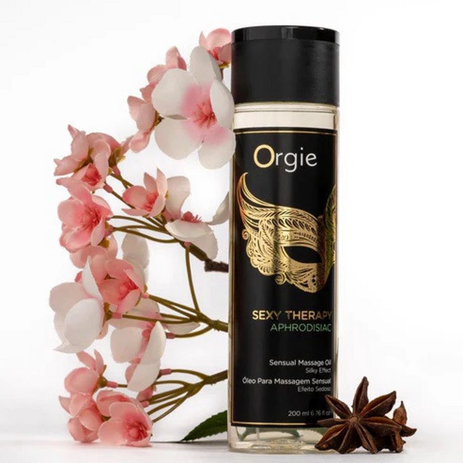 Orgie  SEXY THERAPY SENSUAL MASSAGE OIL APHRODISIAC 