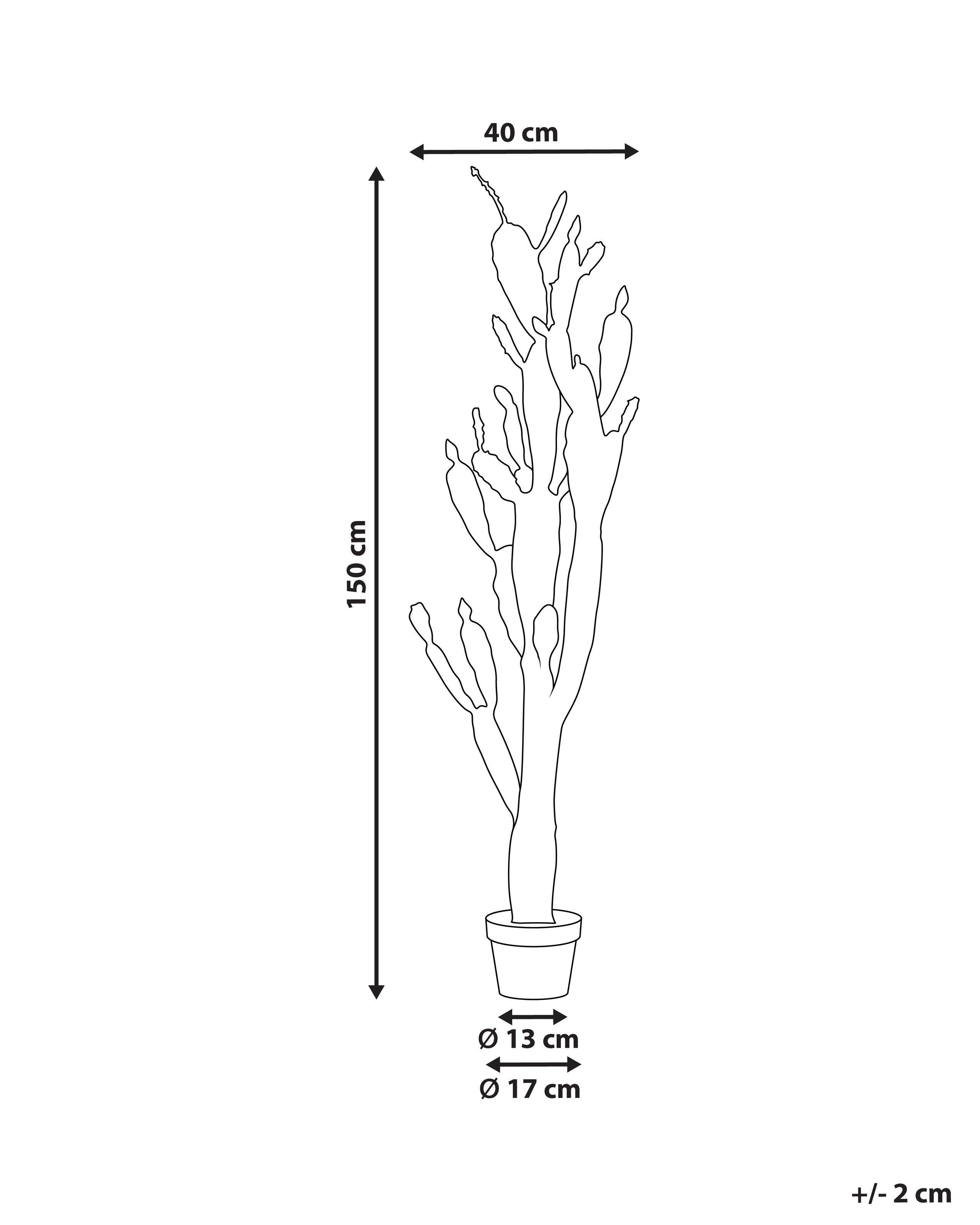 Beliani Plante artificielle en Matière synthétique OPUNTIA CACTUS  