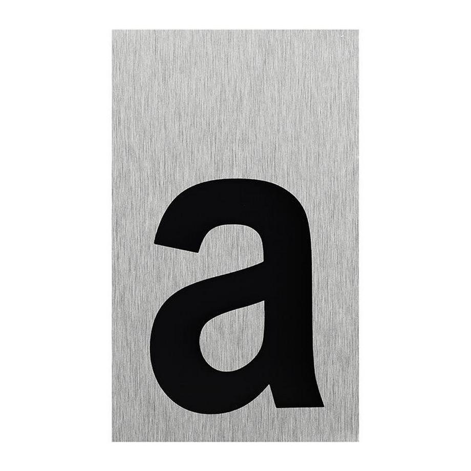 Pricenet Aluminium-Türschild „a“ 100x60mm  