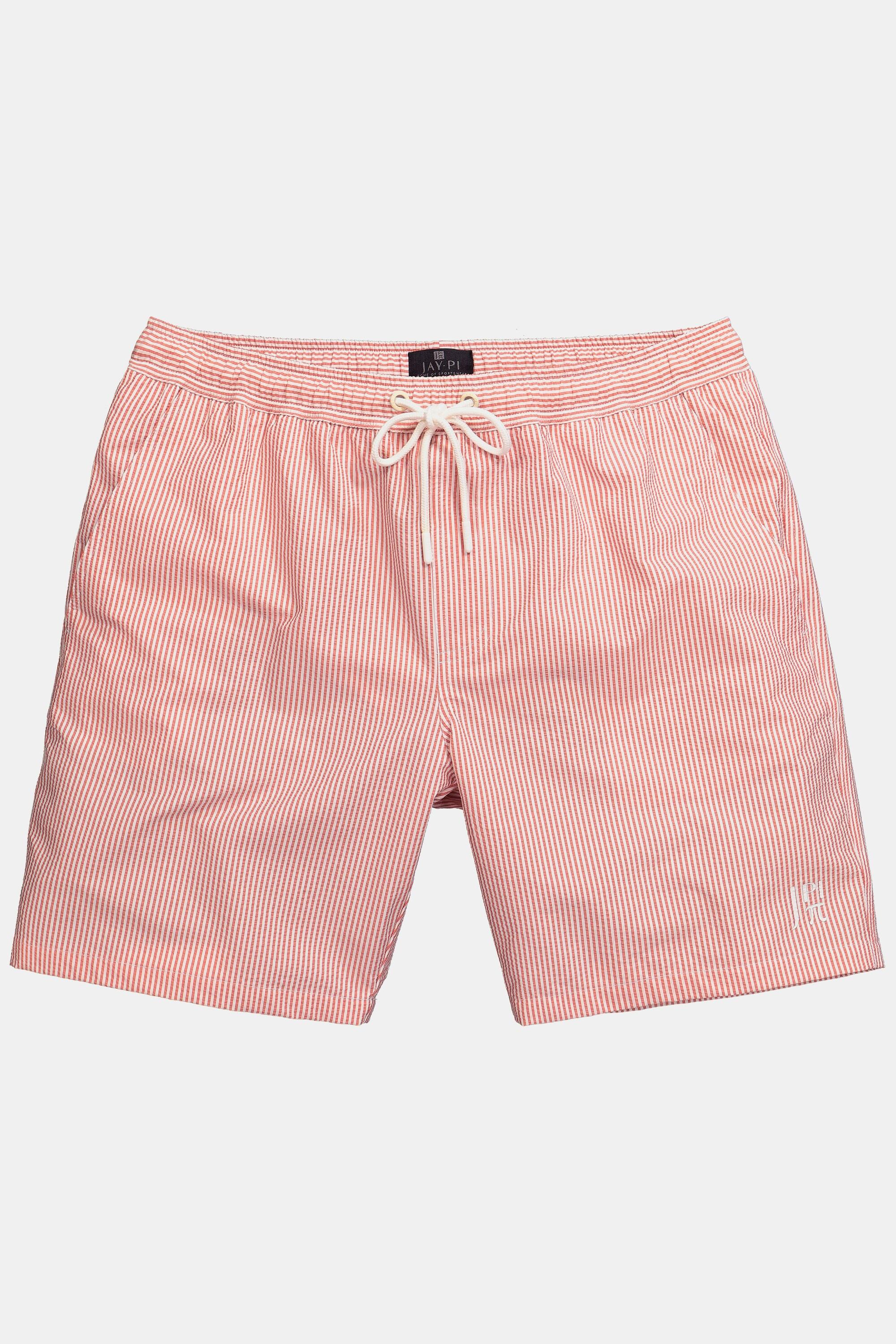 JP1880  Badeshorts, Beachwear, Seersucker, QuickDry 