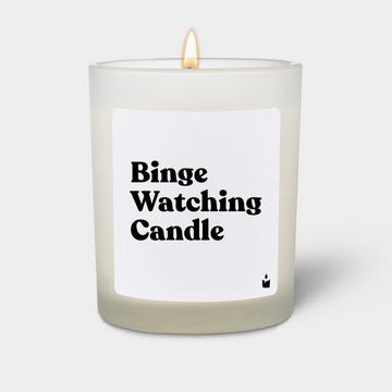 Duftkerze Woody Binge Watching Candle