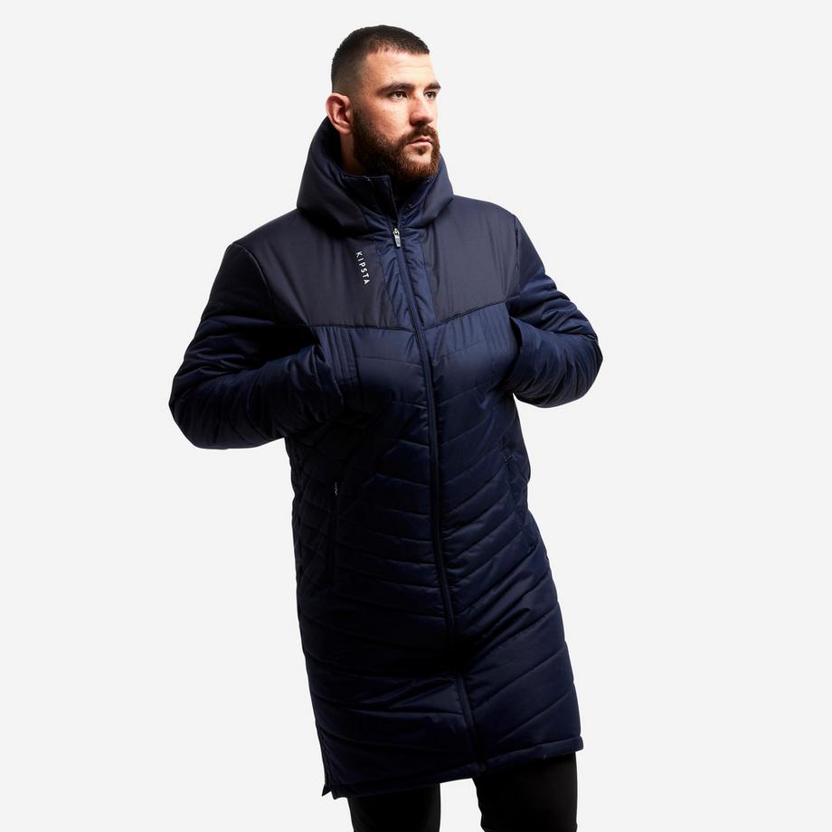 Parka lungo calcio poliestere