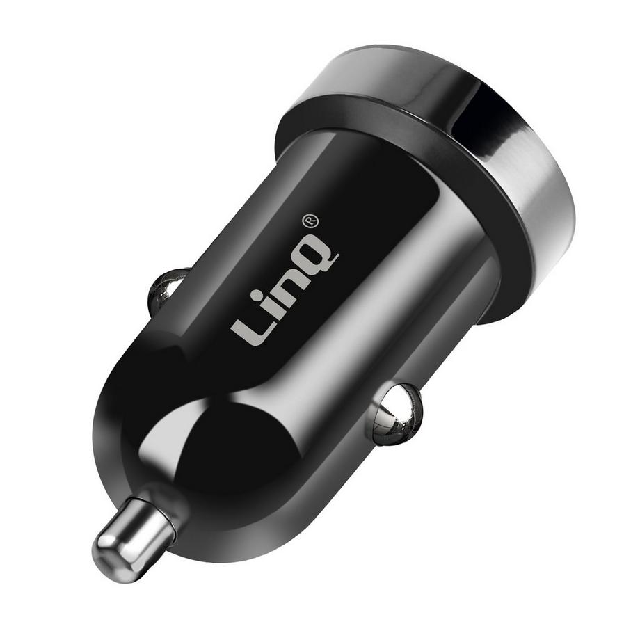 Avizar  Caricabatterie auto USB-C 38W LinQ nero 