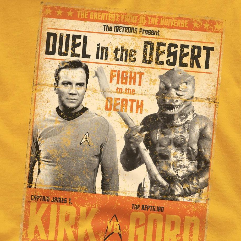 Star Trek Duel in the Desert T-Shirt  