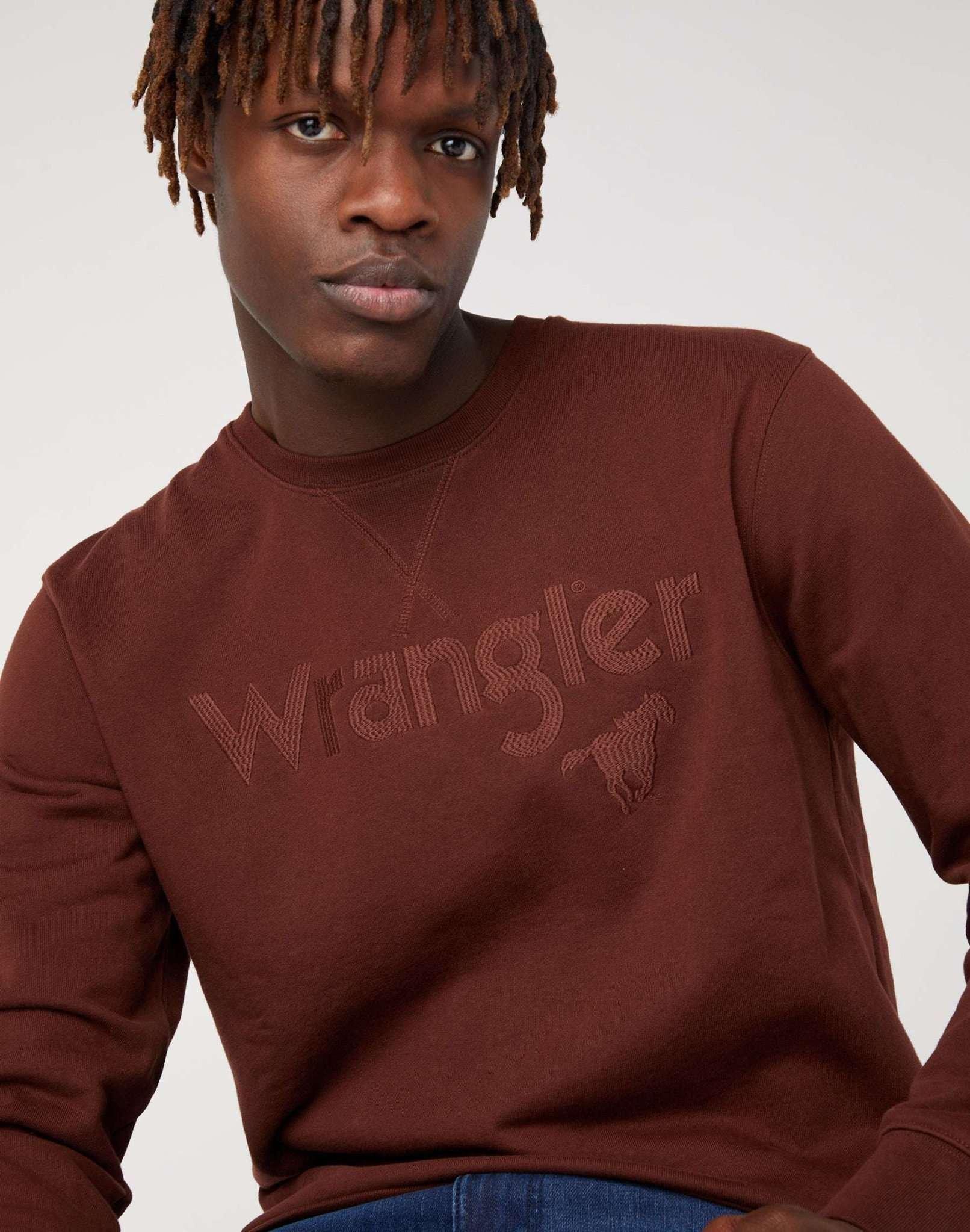 Wrangler  Sweatshirts Logo Crew Sweat 