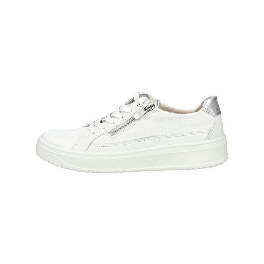 Legero Baskets Blanches avec Fermeture Éclair Latérale  