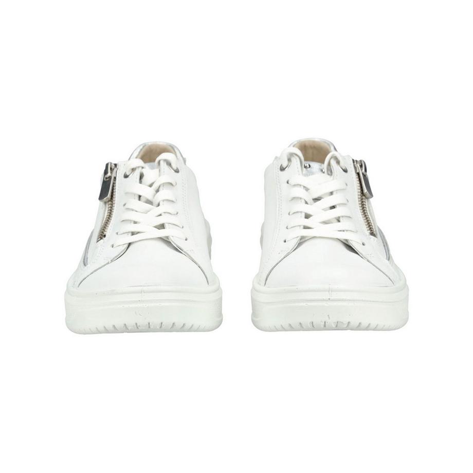 Legero Baskets Blanches avec Fermeture Éclair Latérale  