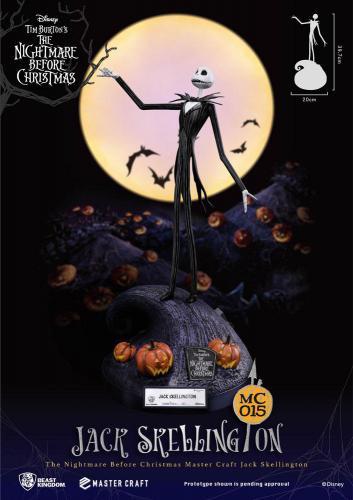 Beast Kingdom  ST Jack Skellington Nightmare Before Christmas Master Craft 