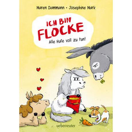 Ich bin Flocke - Alle Hufe voll zu tun! Dammann, Maren; Mark, Josephine (Illustrationen) Couverture rigide 