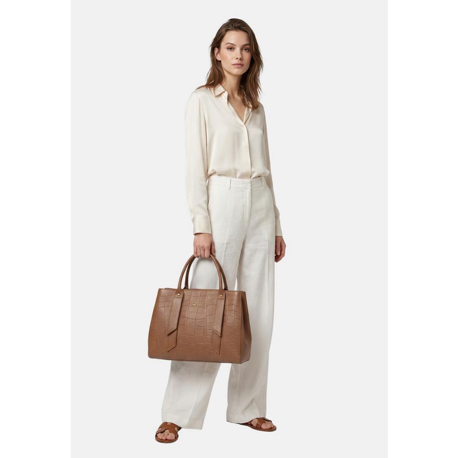pierre cardin Sac à main imprimé crocodile  