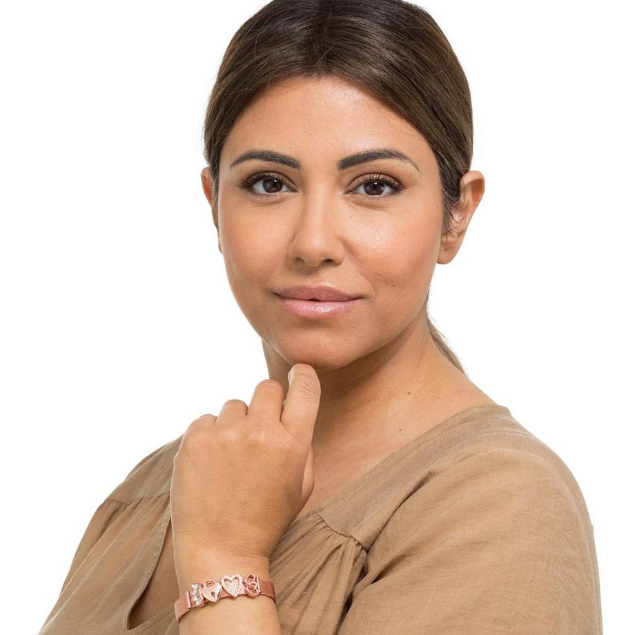 Heideman  Mesh Armband rose goldfarben 