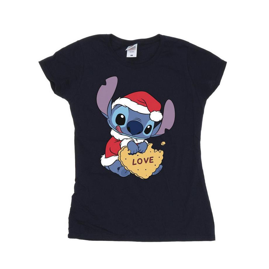 Disney Stitch Biscuit de Noël T-Shirt  