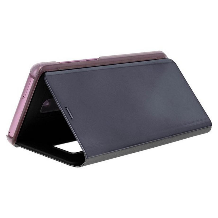 Avizar  Étui folio Miroir Galaxy S9 Plus - Noir 