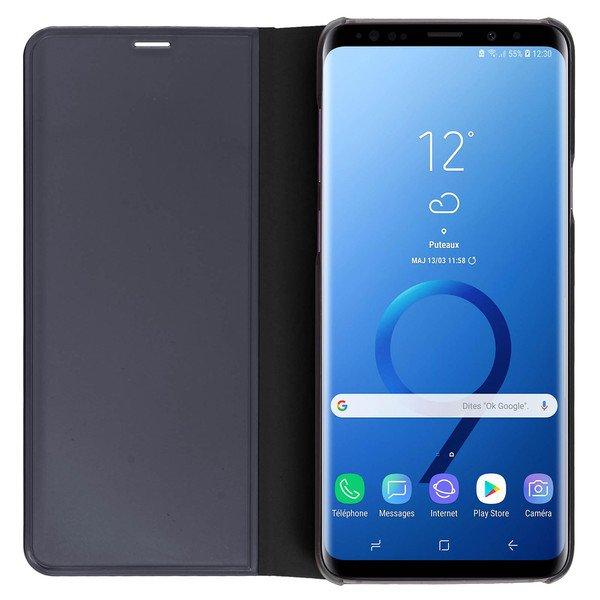 Avizar  Custodia specchio Galaxy S9 Plus Nera 