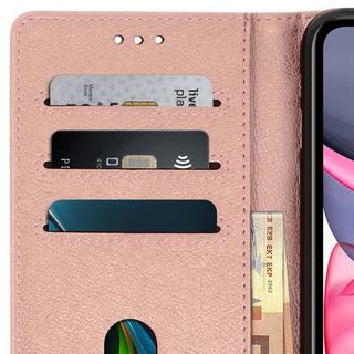 Avizar  Klapphülle Apple iPhone 11 Rosegold 