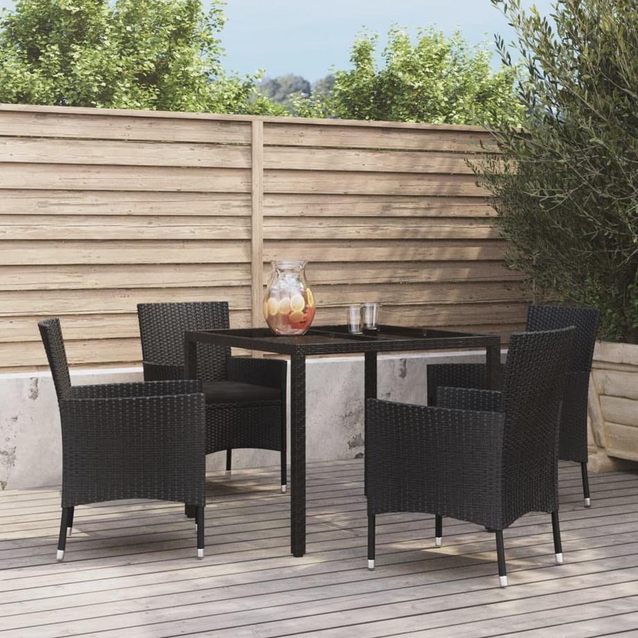 VidaXL Garten essgruppe poly-rattan  