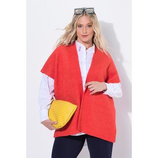 Ulla Popken Cardigan Oversize Ouvert Manches Courtes  