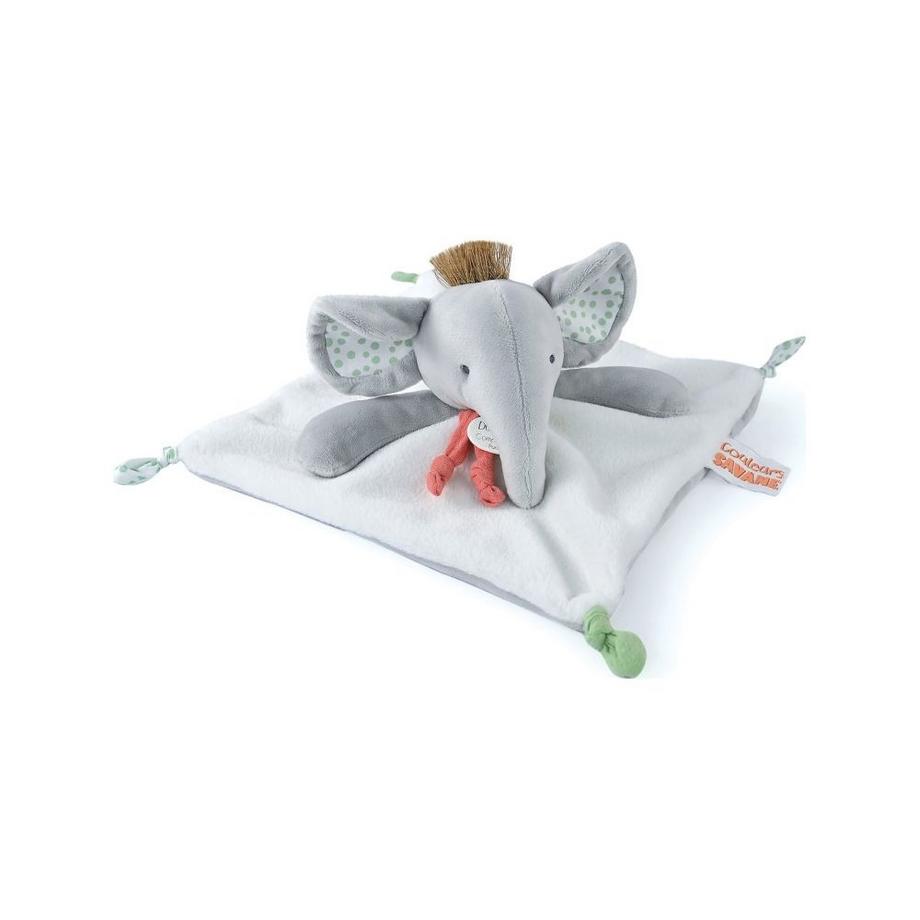 amscan  Couleurs Savane Schmusetuch Elefant (25cm) 