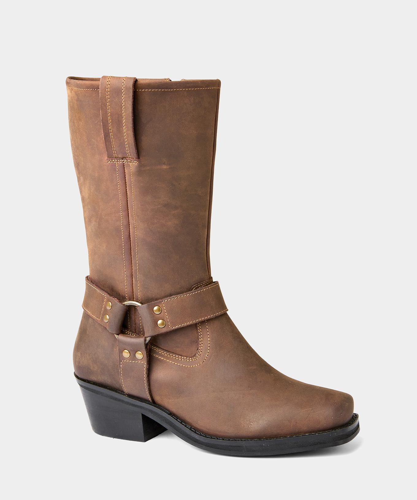 Joe Browns  Hellbraune Lederreitstiefel 