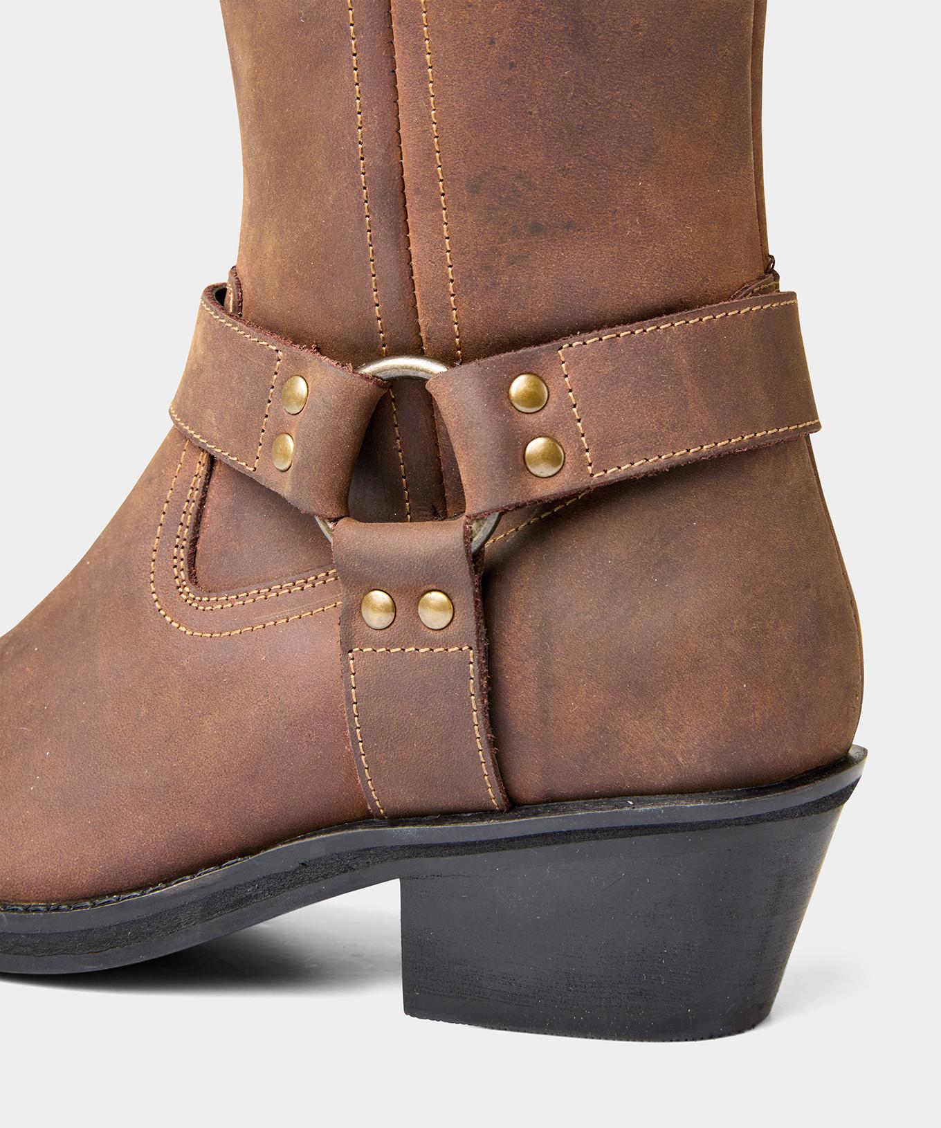 Joe Browns  Hellbraune Lederreitstiefel 