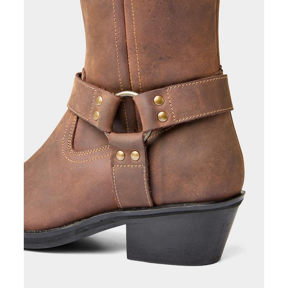 Joe Browns  Hellbraune Lederreitstiefel 