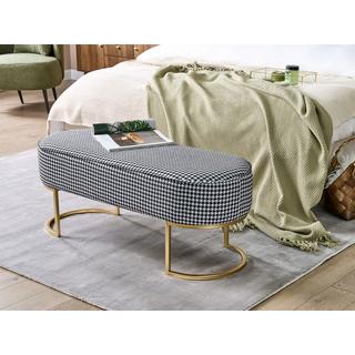 Beliani Banc en Polyester Glamour MILRY  