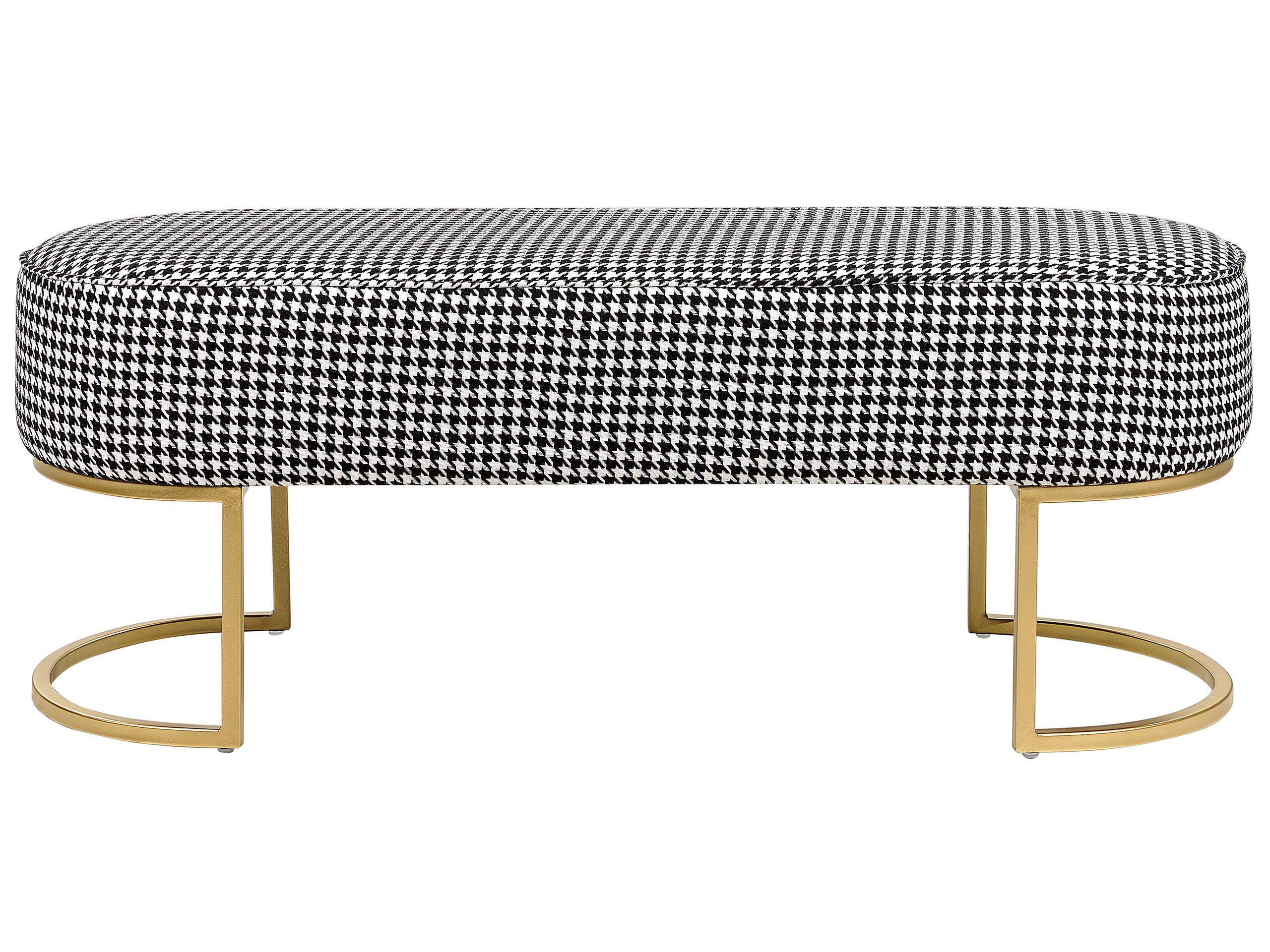 Beliani Banc en Polyester Glamour MILRY  