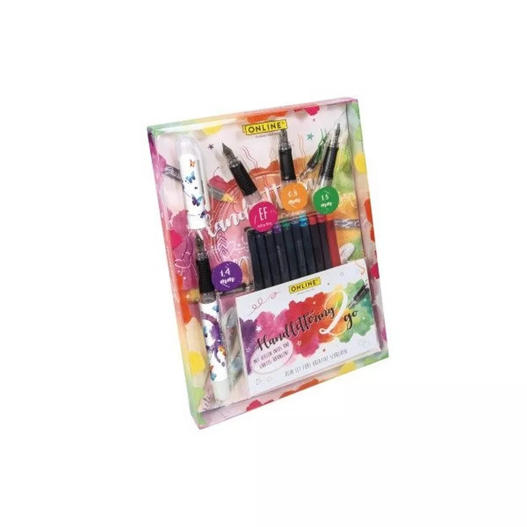 Online -  Handlettering Set 1.4mm Spring Vibes, Blau