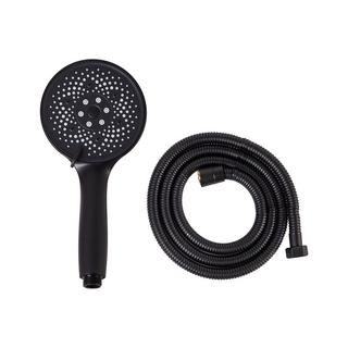 Beliani Duschkopf mit Schlauch aus ABS (robuster Kunststoff) Klassisch ICHMA  