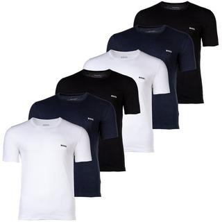 BOSS  T-Shirt  6er Pack Bequem sitzend-T-Shirt RN 3P Classic 