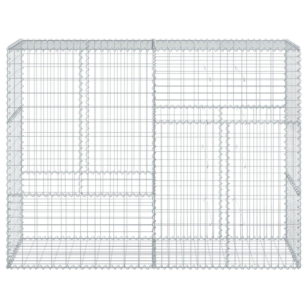 VidaXL Panier gabion fer  