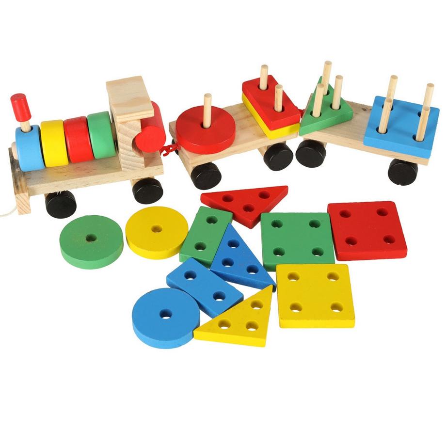 Gameloot  Lokomotive mit Waggons - 30 cm 